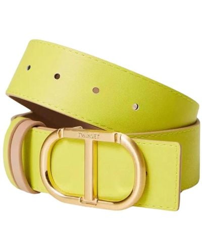 Twin Set Belts - Yellow