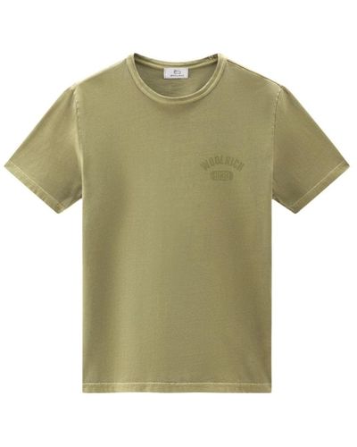 Woolrich T-Shirts - Green