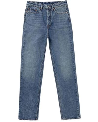 Denham Klassische straight leg jeans - Blau