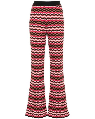 Missoni Wide Trousers - Red