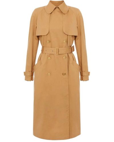 Elisabetta Franchi Coats > belted coats - Neutre