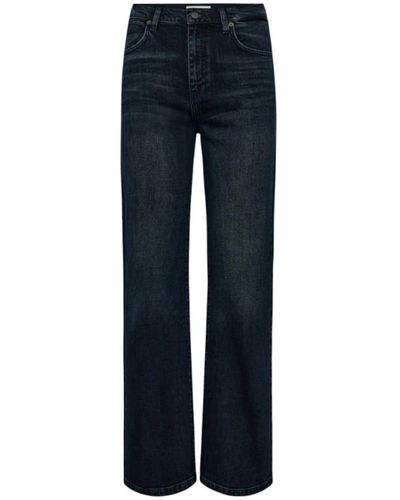 co'couture Dorycc jeanshose in used denim - Blau