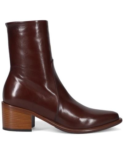 Lorenzo Masiero Heeled Boots - Brown