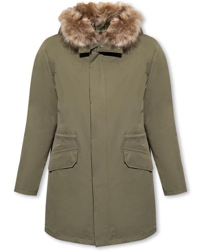 Yves Salomon Jackets > winter jackets - Vert
