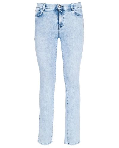 Twin Set Jeans skinny - Blu