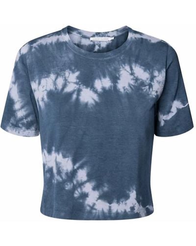 Rabens Saloner Tops > t-shirts - Bleu