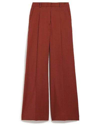 Weekend by Maxmara Wide Trousers - Red