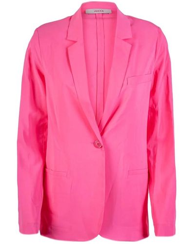Jucca Formal Blazers - Pink