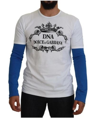 Dolce & Gabbana Long sleeve training tops - Grau