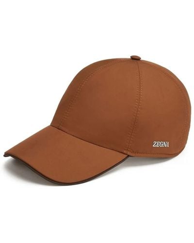 Zegna Caps - Brown