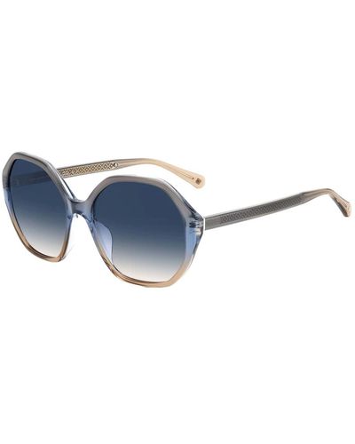 Kate Spade Blaue shaded sonnenbrille für frauen