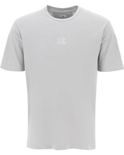 C.P. Company T-shirt con stampa british sailor - Grigio