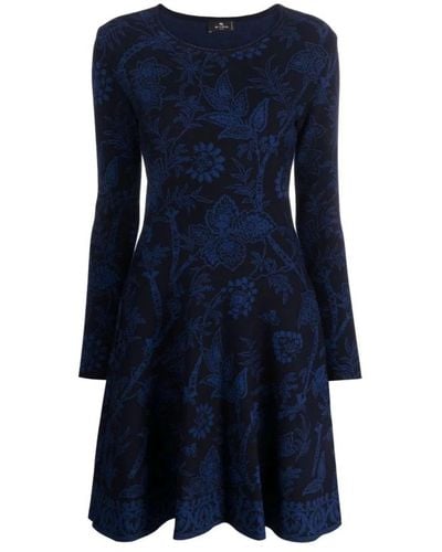 Etro Short Dresses - Blue