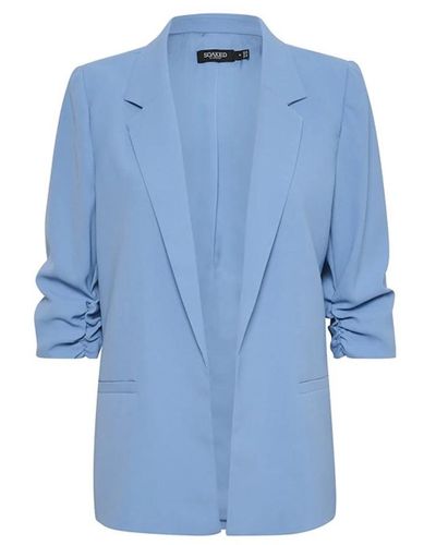 Soaked In Luxury Giacca blazer - Blu