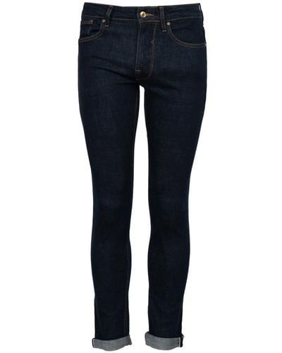 Guess Slim Fit Mid-Rise Skinny Jeans - Blau