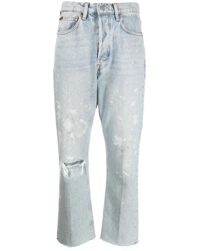 Polo Ralph Lauren Blaue straight jeans casual stil