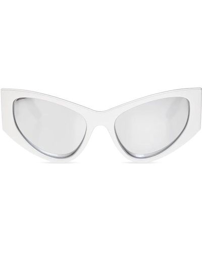 Balenciaga Katzenaugen sonnenbrille - Mettallic
