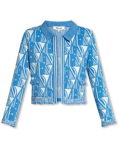 Diane von Furstenberg Knitwear > cardigans - Bleu