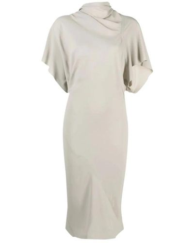 Rick Owens Dresses > day dresses > midi dresses - Blanc