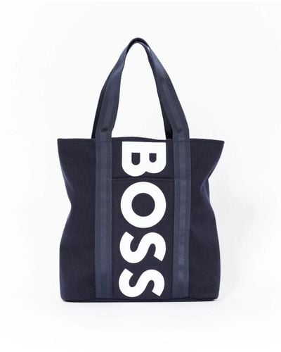 BOSS Tote Bags - Blue
