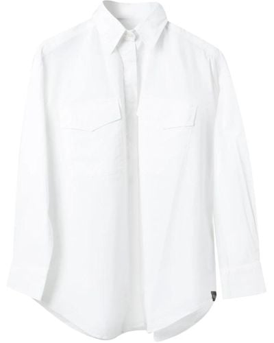 Belstaff Hauster oversize shirt - Weiß