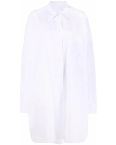 Maison Margiela Shirt Dresses - White