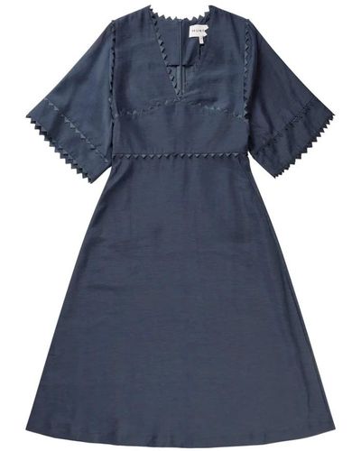 Munthe Midi Dresses - Blue