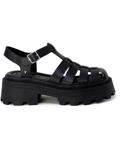 Windsor Smith Flat Sandals - Black