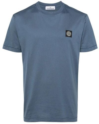 Stone Island T-Shirts - Blue