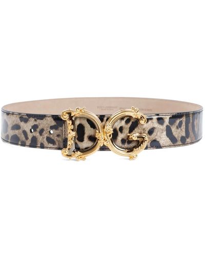 Dolce & Gabbana Belts - Natural