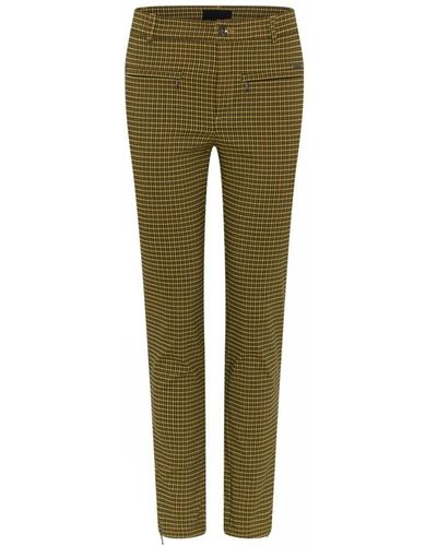Cro Slim-Fit Trousers - Green