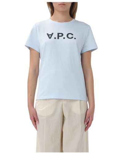 A.P.C. Bunte vpc t-shirt für frauen - Blau
