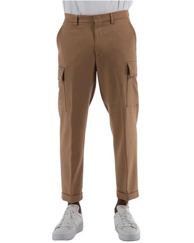 Etro Cropped Trousers - Brown
