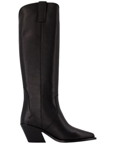 Anine Bing Shoes > boots > high boots - Noir