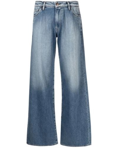 3x1 Wide Jeans - Blau