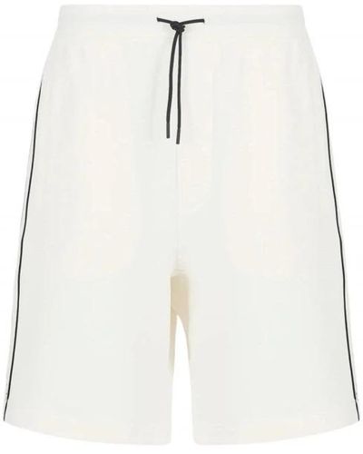Emporio Armani Casual Shorts - White