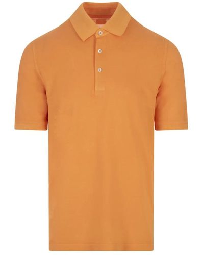 Fedeli Polo Shirts - Orange