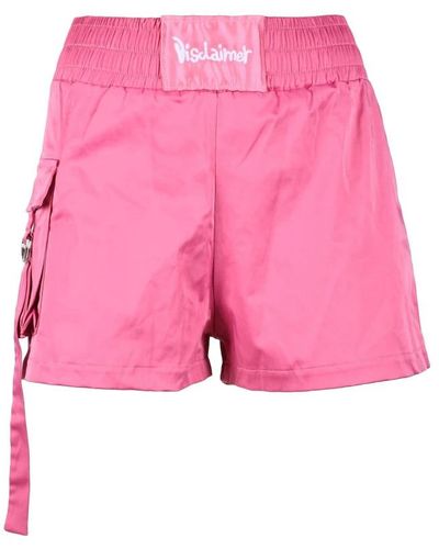 DISCLAIMER Short Shorts - Pink