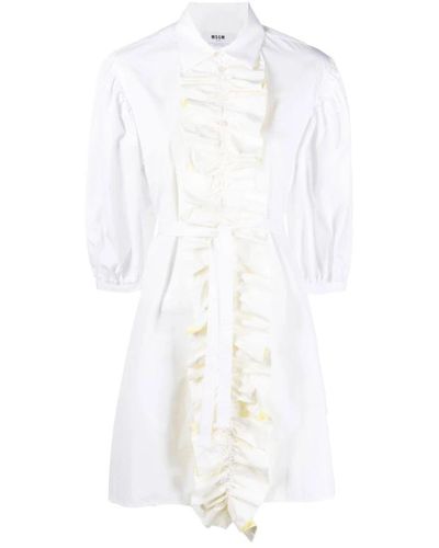 MSGM Kleid - Weiß