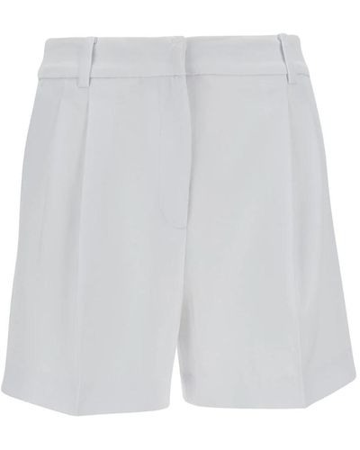 Michael Kors Bermudas blancas de talle alto - Blanco