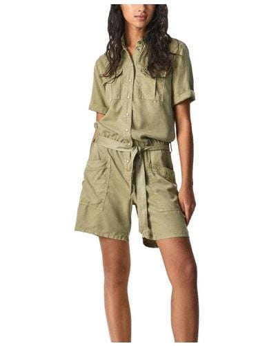 Pepe Jeans Playsuits - Green
