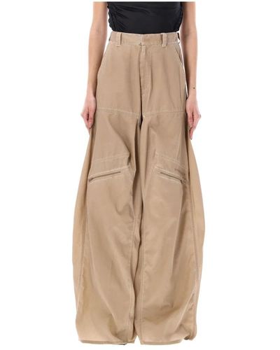 Y. Project Wide Trousers - Natural