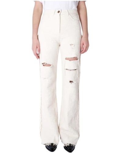 The Seafarer Flared Jeans - White