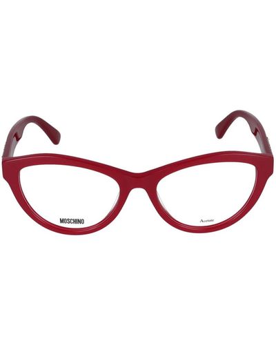 Moschino Glasses - Red