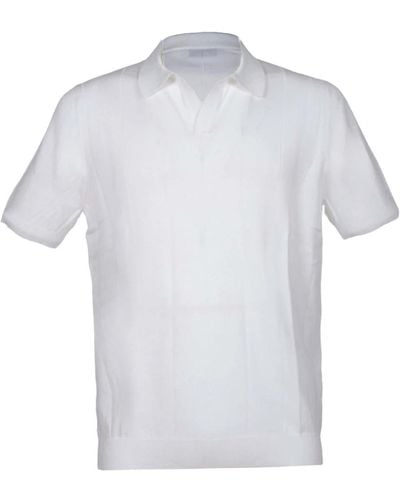 Gran Sasso Polo Shirts - White