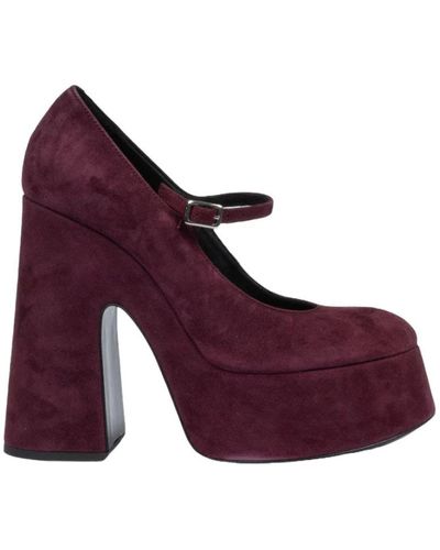 Vic Matié Court Shoes - Purple
