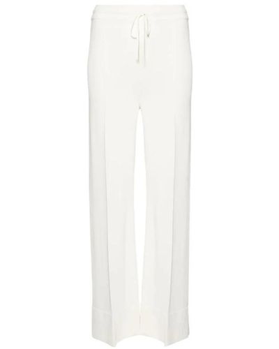 Ermanno Scervino Wide Trousers - White