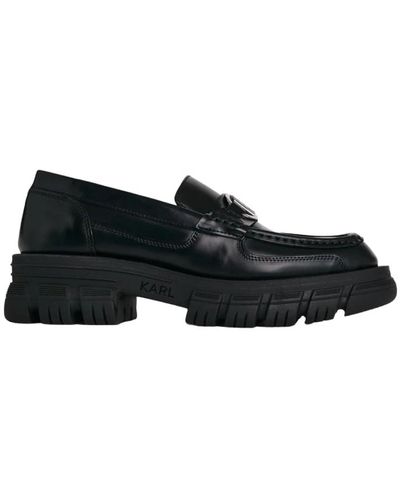 Karl Lagerfeld Zapato precinct kl bit trim loafer kl 43823 - Negro