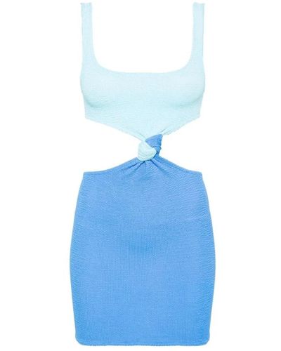 Mc2 Saint Barth Short Dresses - Blue