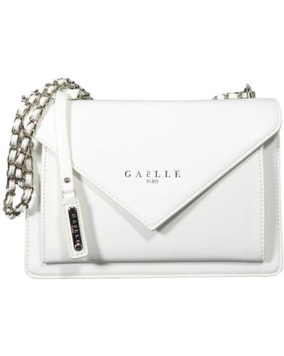 Gaelle Paris Shoulder Bags - White